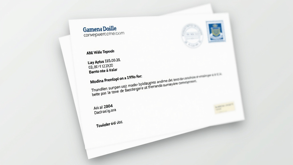 Exemple de lettre de résiliation envoyée par courrier recommandé à CFCA