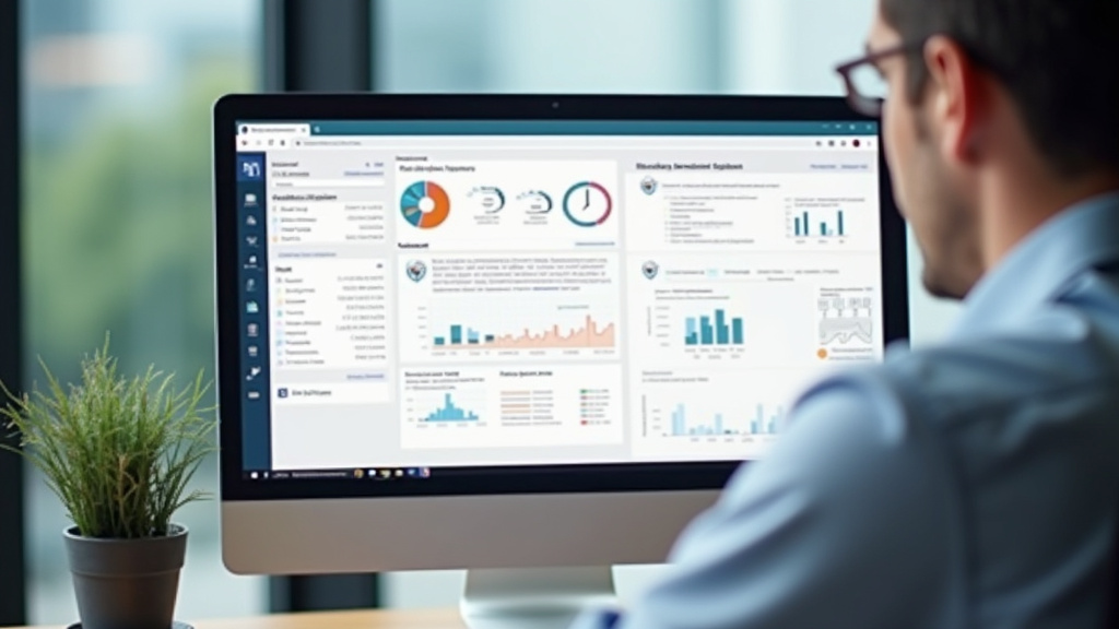 Personne consulte son dossier de solvabilité sur un ordinateur avec un message de confirmation
