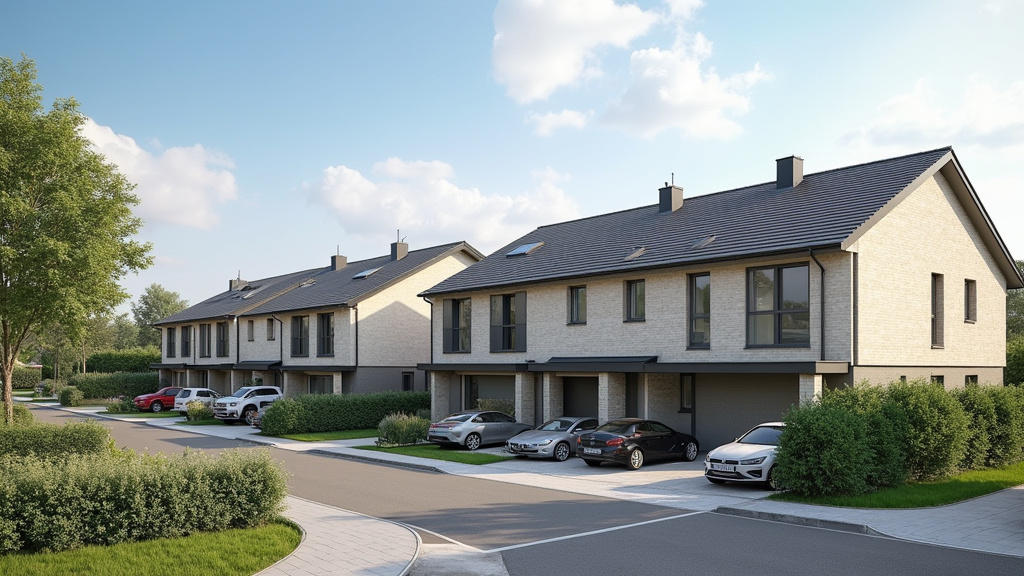 Résidence moderne dans le quartier Marche Schweitzer à Fontenay-le-Fleury