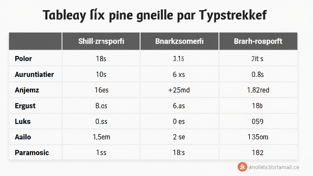 Tableau comparatif des prix de la ferraille par type en 2025