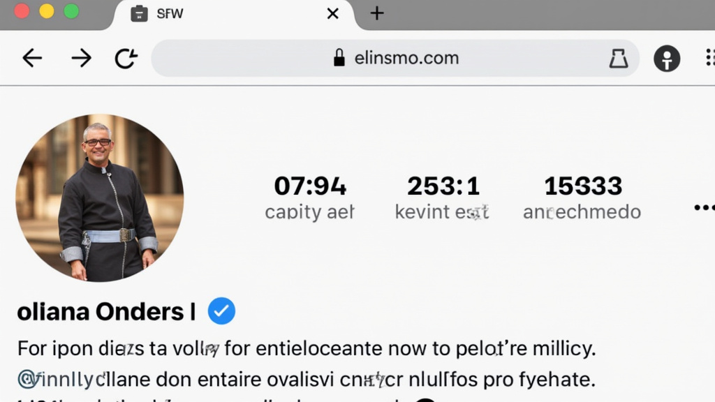 Accès direct à un profil Instagram via l’URL dans le navigateur