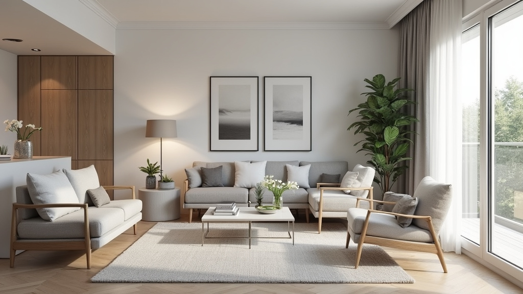 Exemple de home staging dans une maison réolaise avant la vente