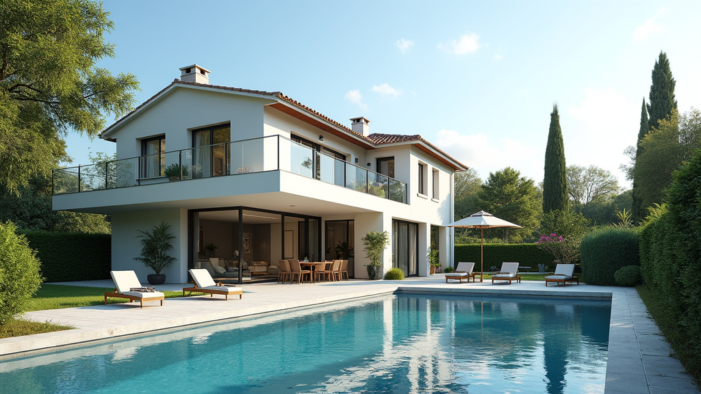 Maison avec piscine à Pégomas en bordure de colline