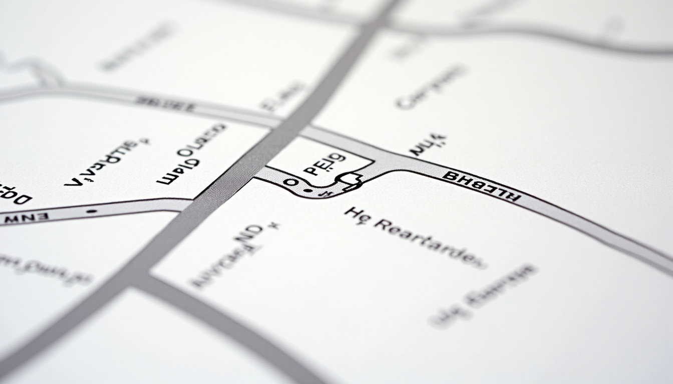 Cartographie des principaux quartiers de Brunoy: Centre, La Pyramide, Les bords de l