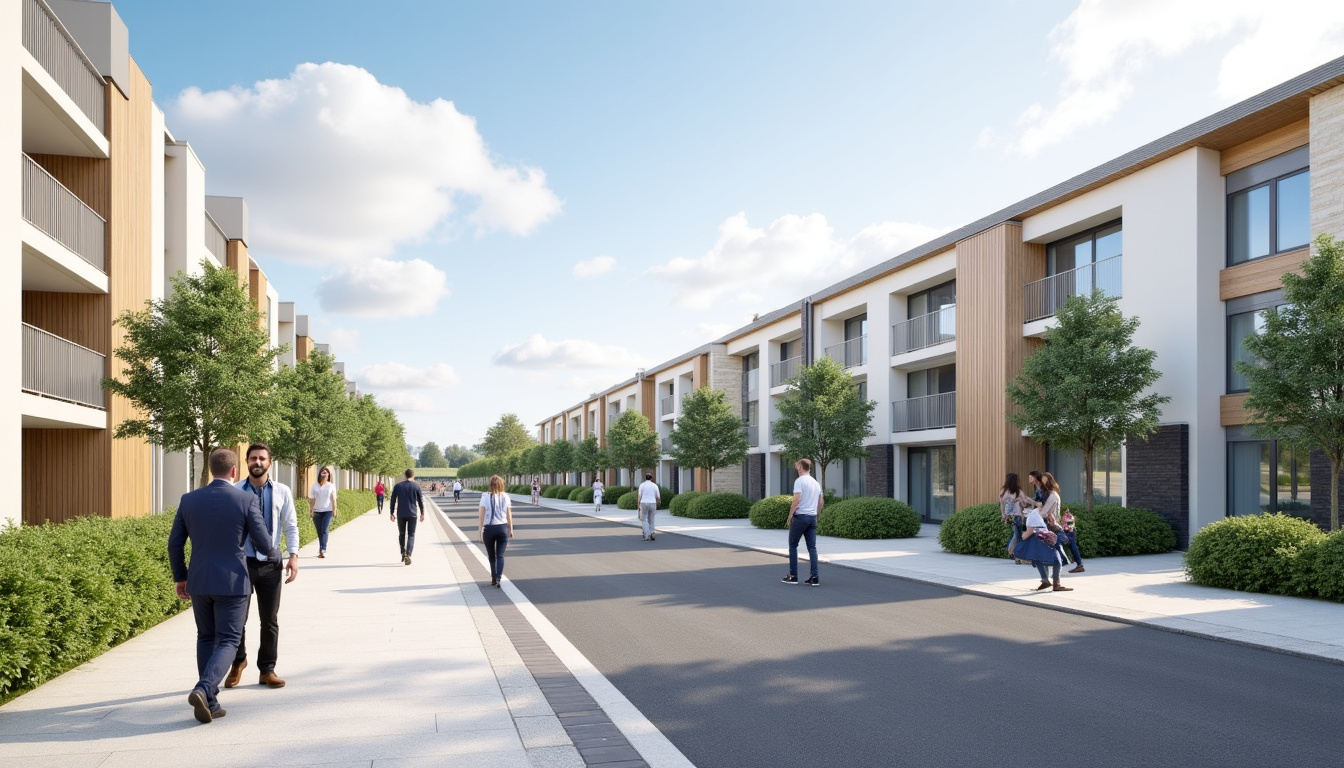 Programme immobilier neuf à Brunoy avec espaces verts, logements modernes et proximité de la gare