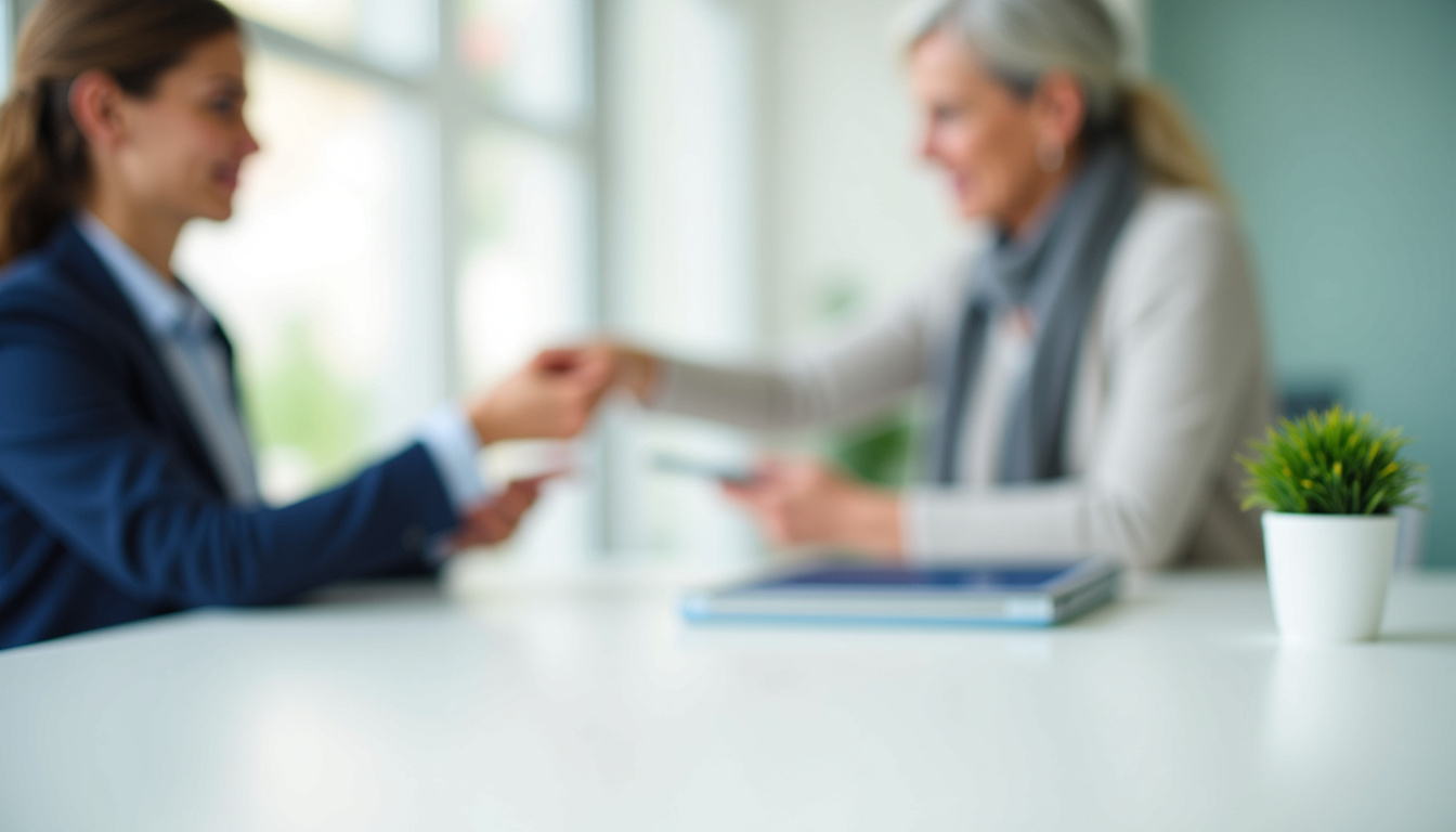 Tableau comparatif des services disponibles en ligne versus en agence pour le Crédit Agricole Nord de France