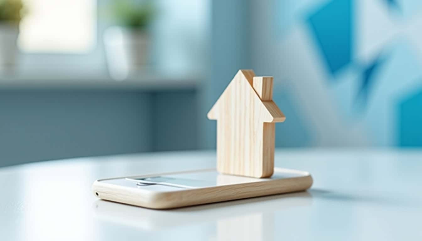 Application mobile Immo Facile en cours d