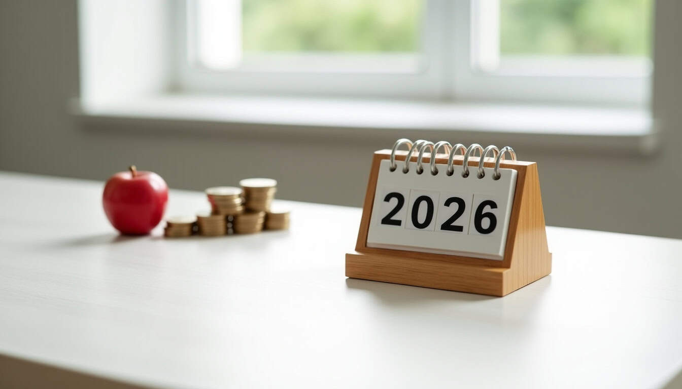 Calendrier des jours de paie pour les professeurs en 2026