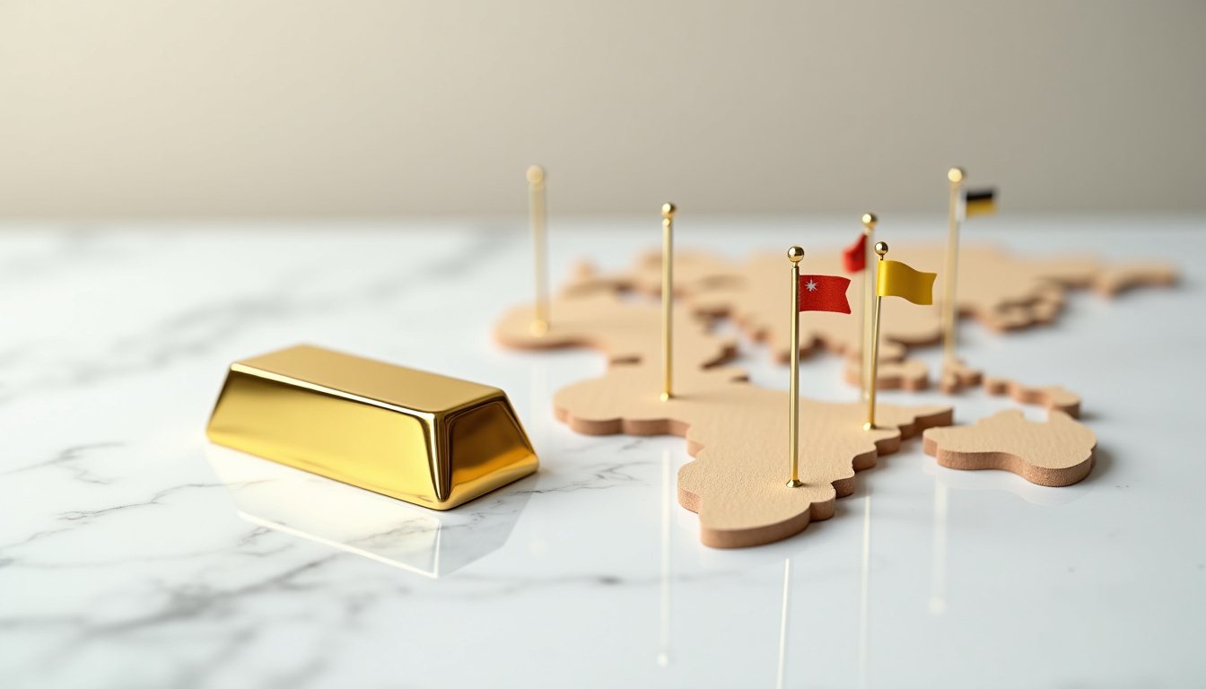 Le cours de l’or en euros : quels pays détiennent le plus en 2026 ?