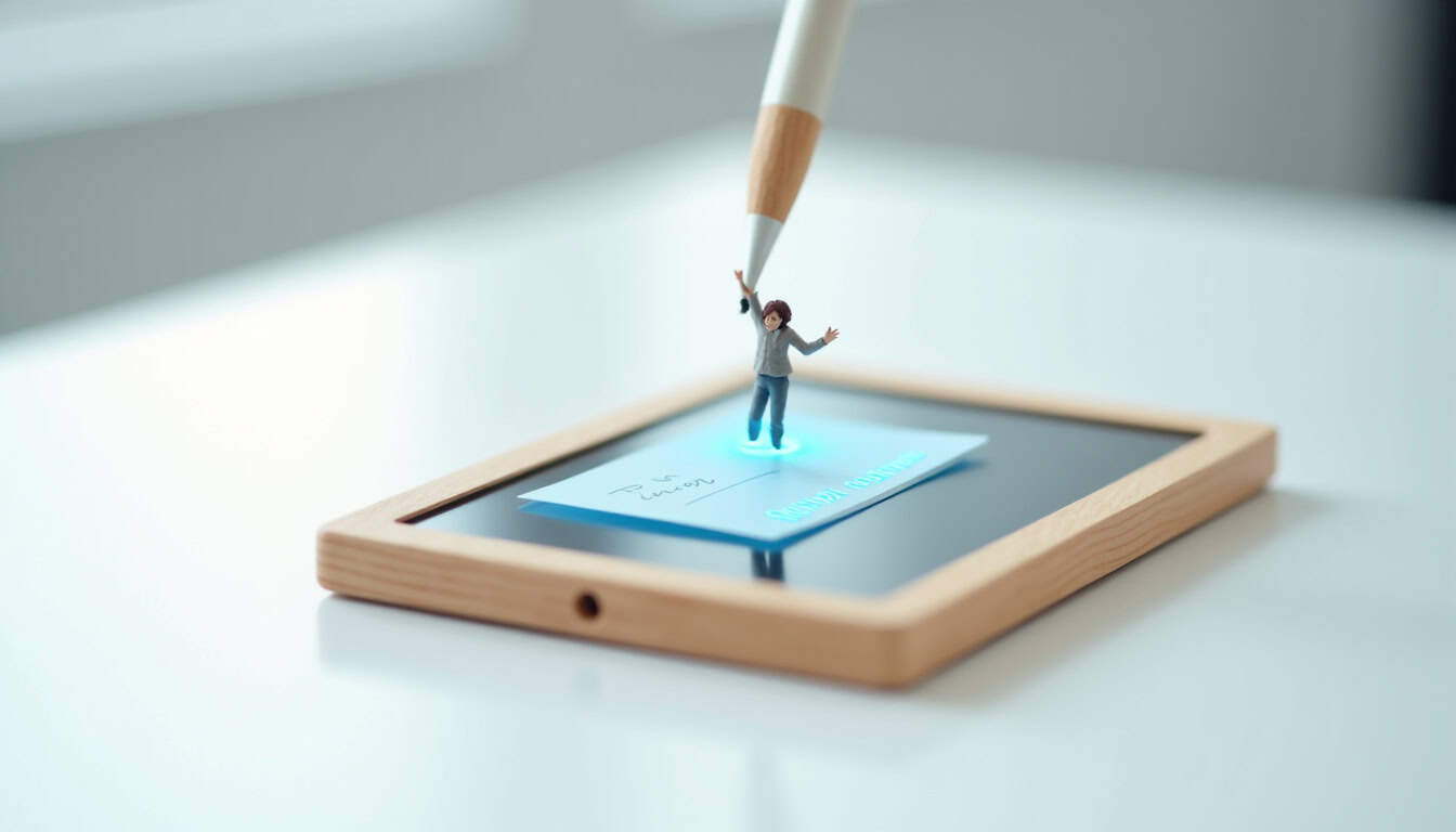 Illustration de la signature électronique d