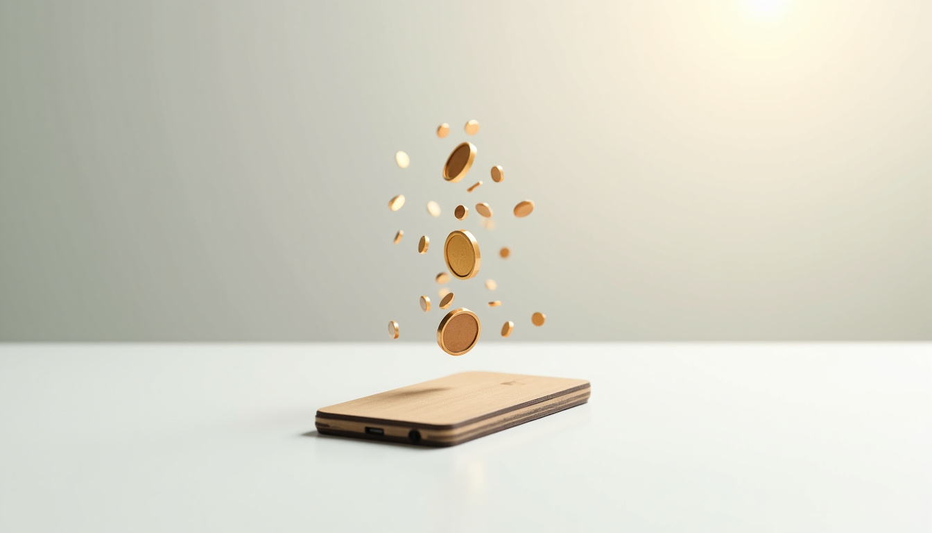 Interface du service de transfert d'argent Ria dans l'application Nickel