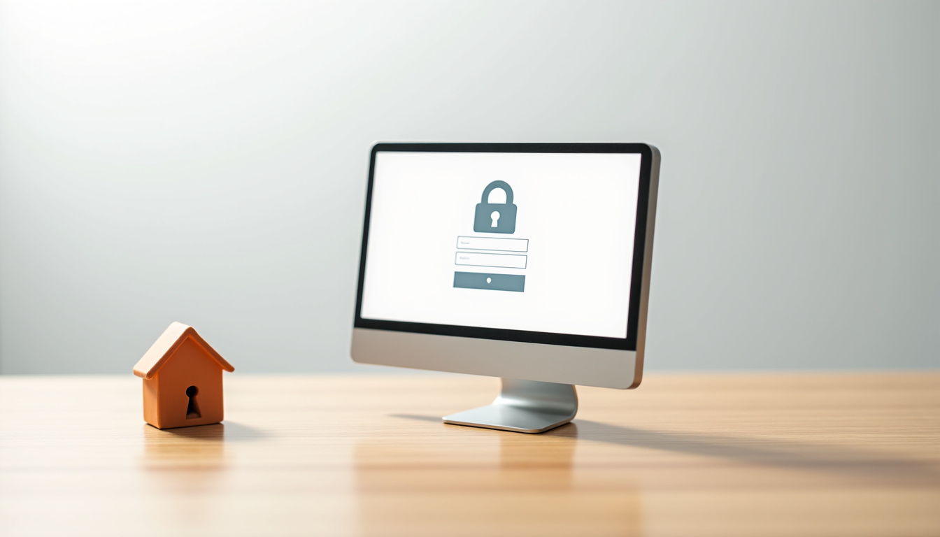 Écran de connexion à l