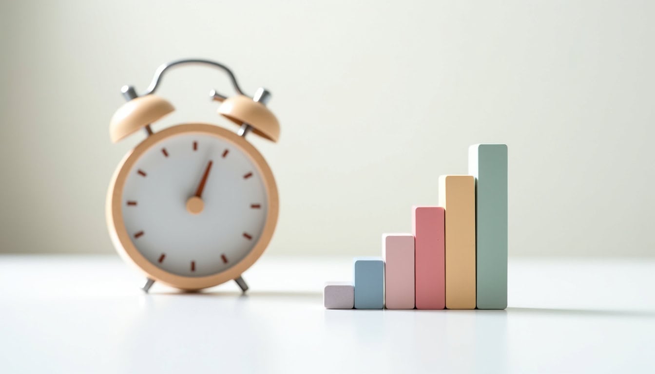 Tableau illustrant les temps d