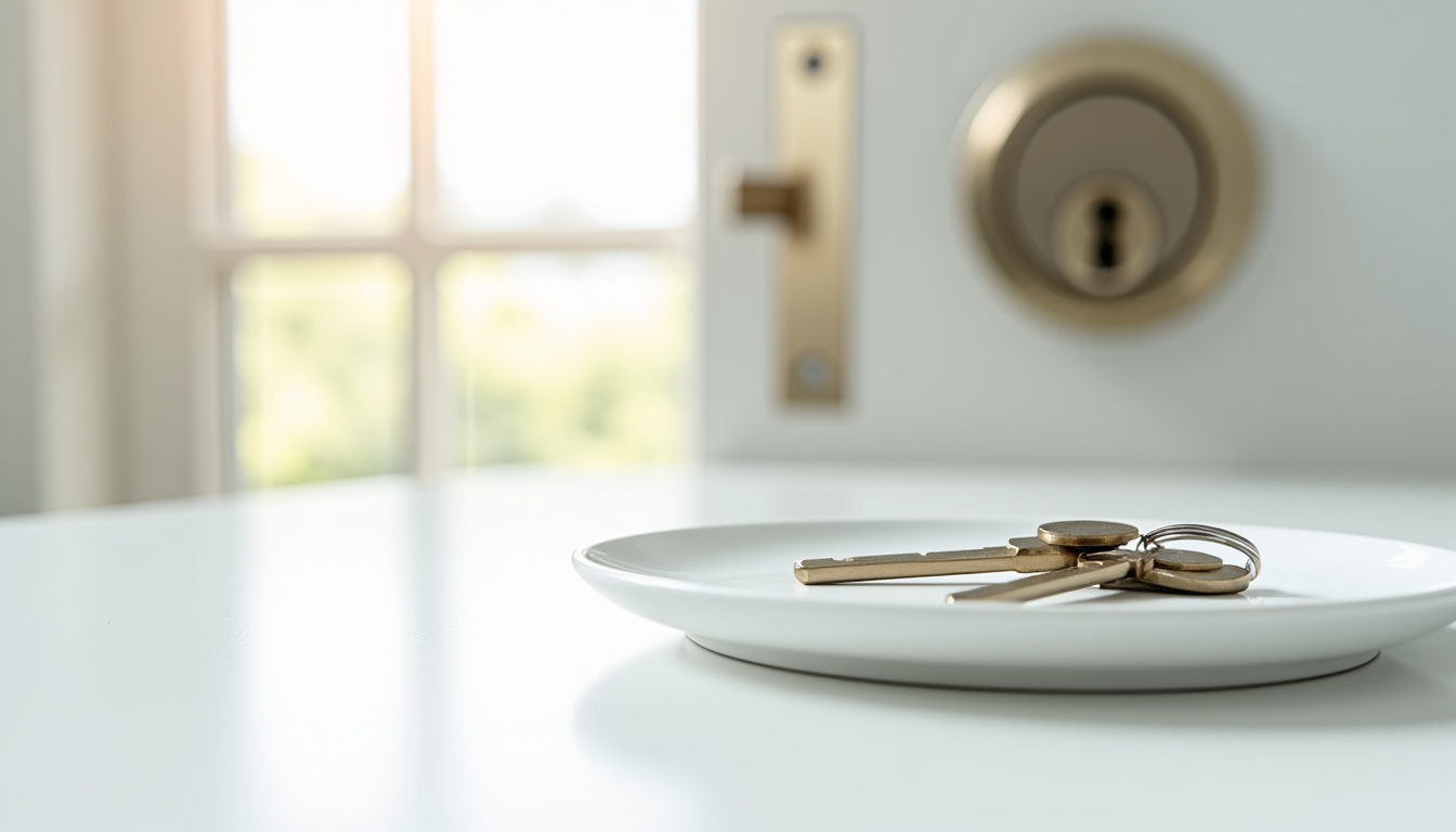 Remise des clés au propriétaire après l