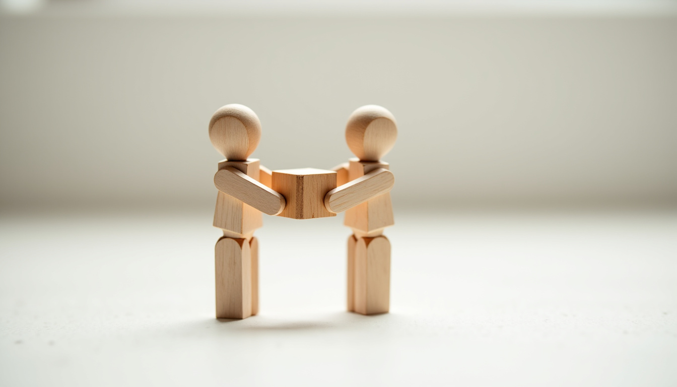 Représentation schématique des deux parties à un contrat de commodat: le prêteur et l