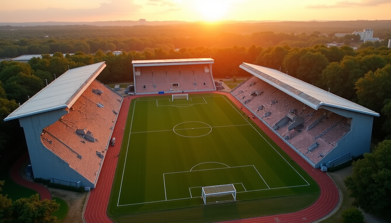 Stade Jean-Bouin vu de l