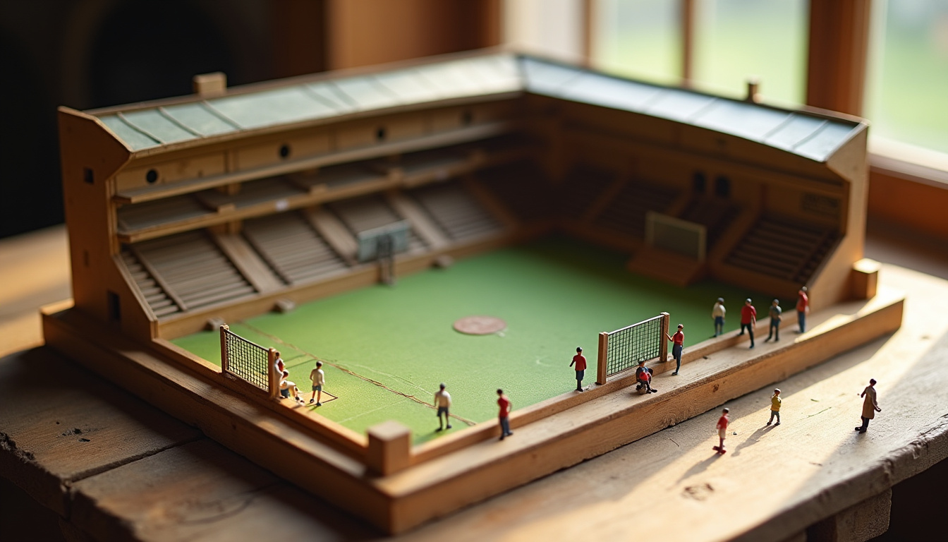 Reconstitution historique du stade de Newton Heath en 1878
