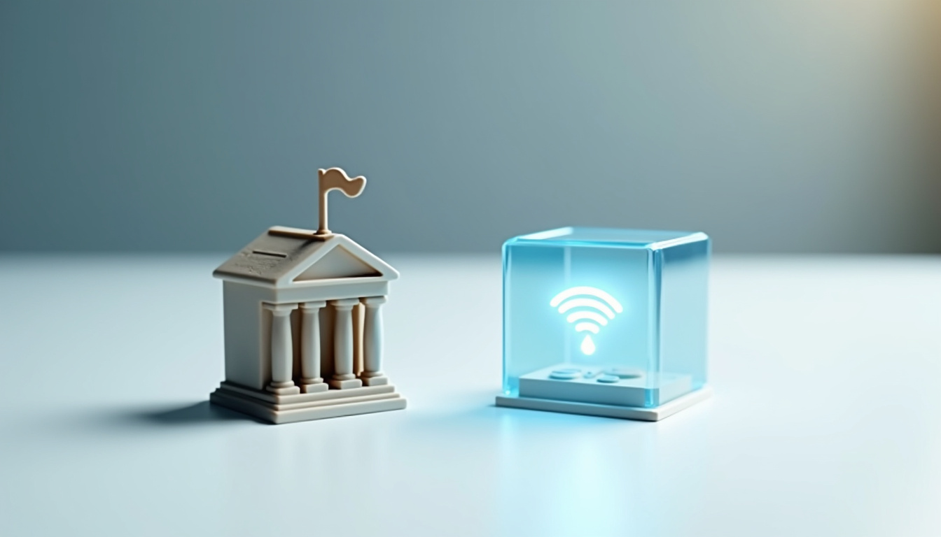 Tableau comparatif entre banque traditionnelle et banque en ligne