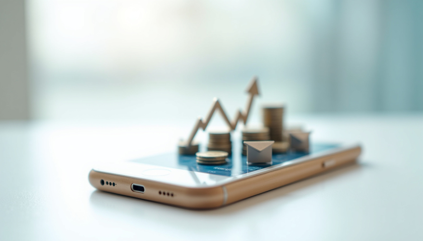 Interface de l'application mobile LCL Mes Comptes sur smartphone