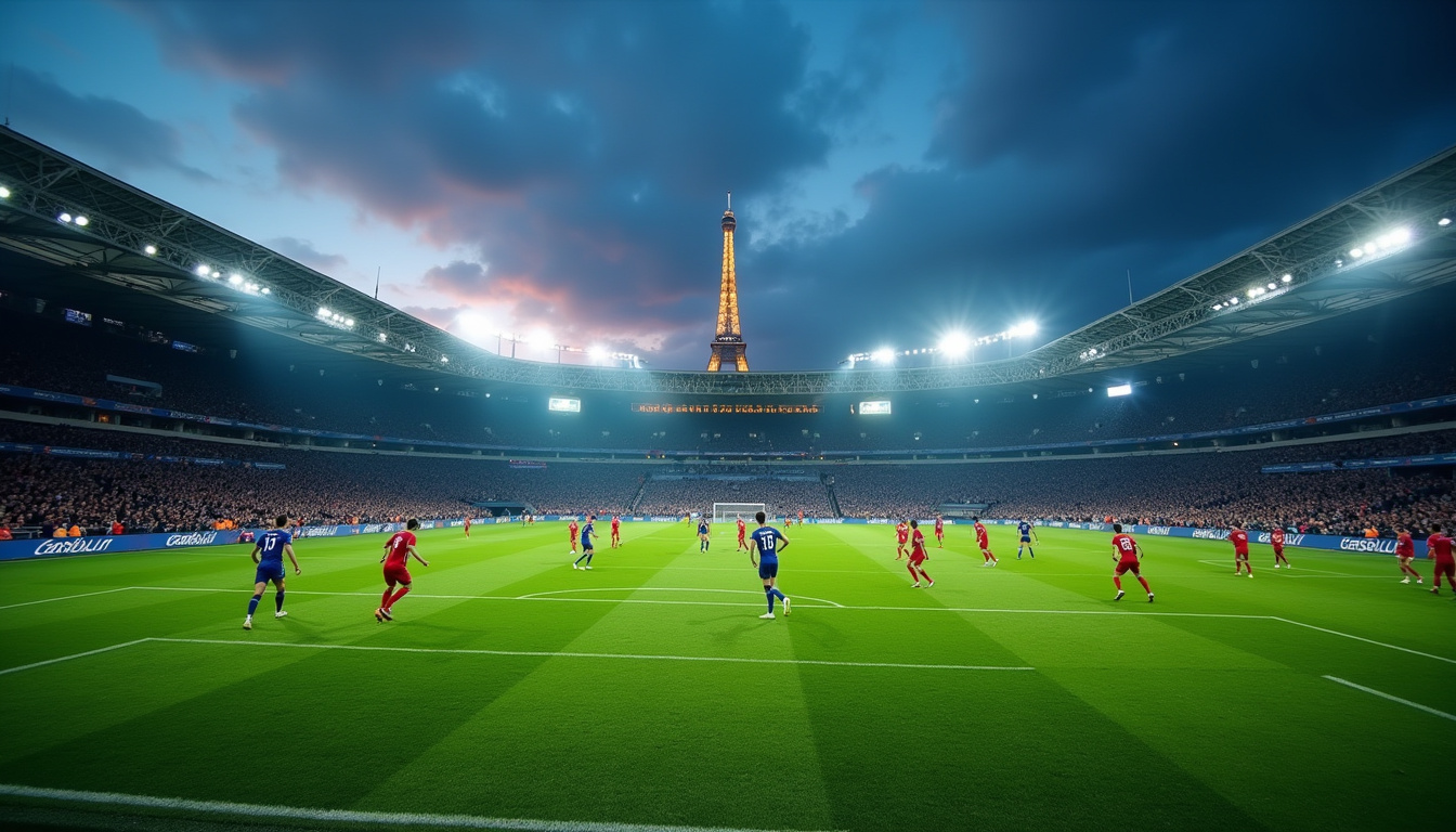 Match PSG contre AS Monaco au Parc des Princes en septembre 2026