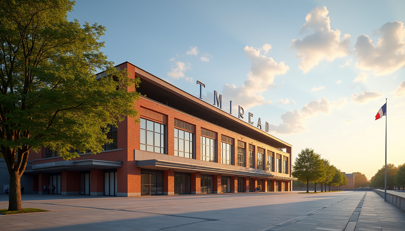 Vue extérieure du stade de la Meinau à Strasbourg