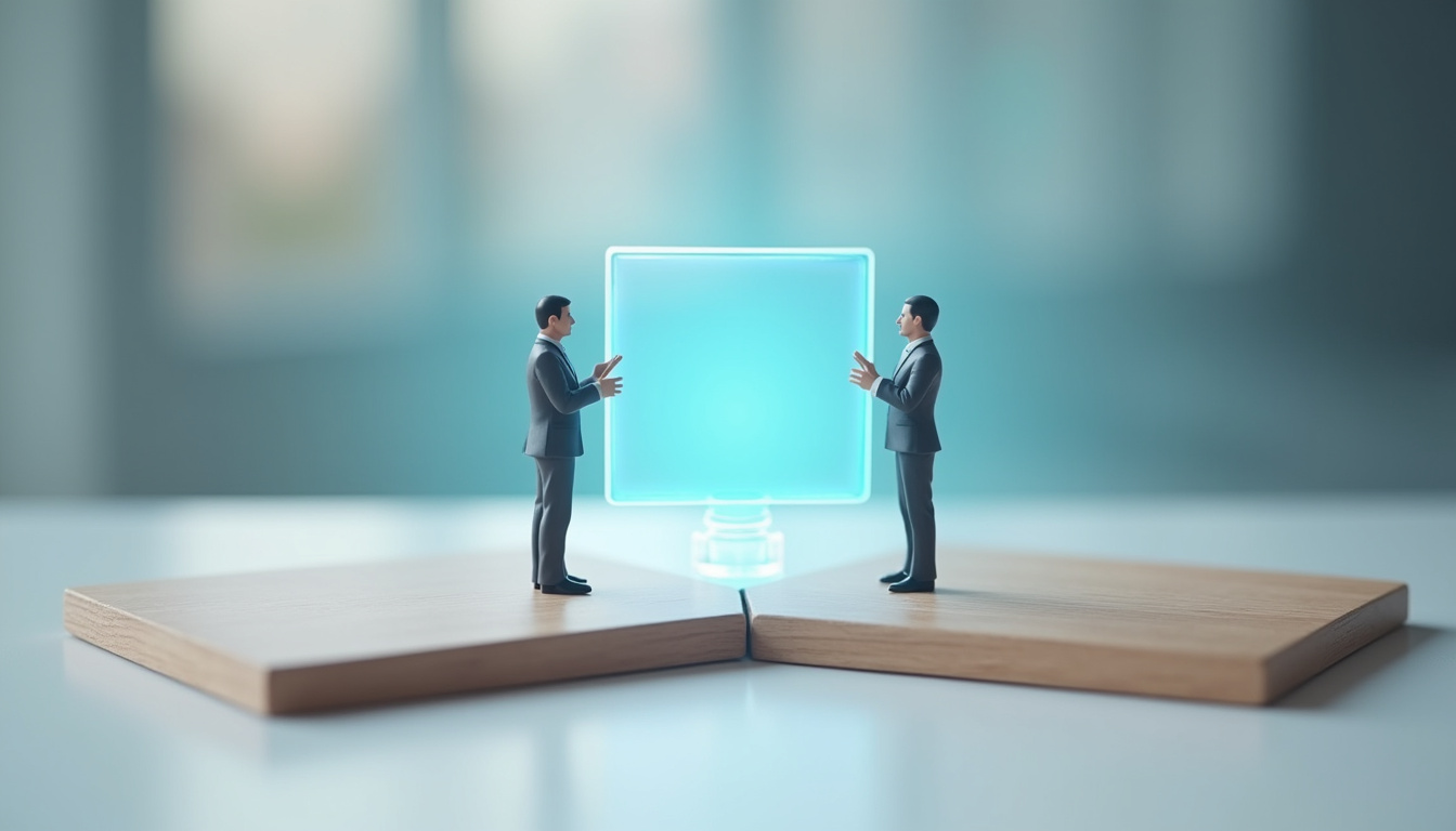 Interface de messagerie sécurisée entre un client et son conseiller bancaire via Cyberplus